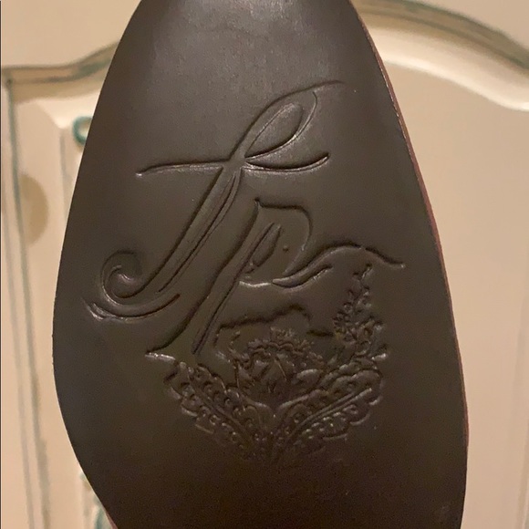 New Free People Cecile Velvet Ankle Boots Pink - Picture 9 of 16